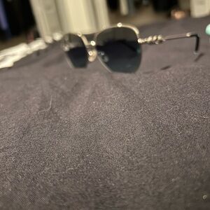 Tiffany & Co. Black and Silver Sunglasses